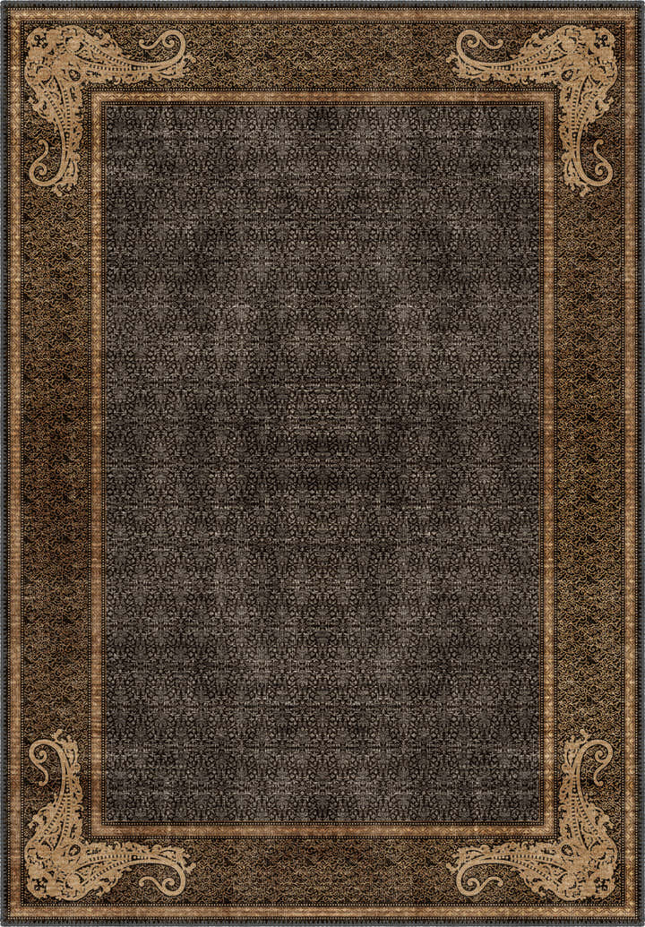 Sultana Brown Victorian Rug