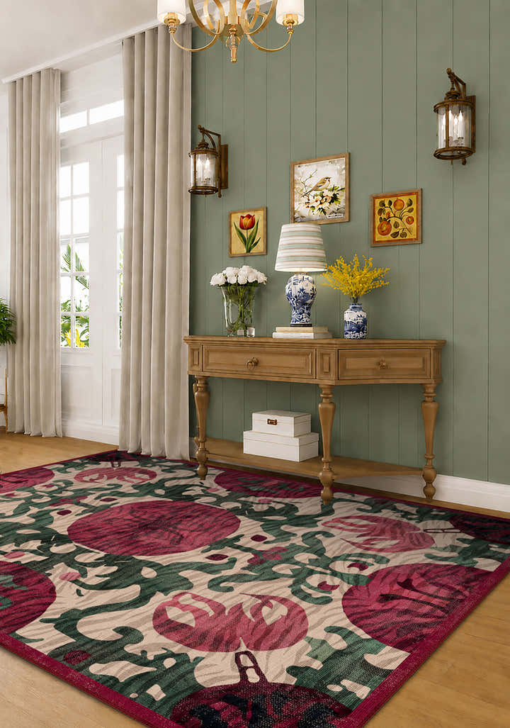 Granada Pomegranate Rug