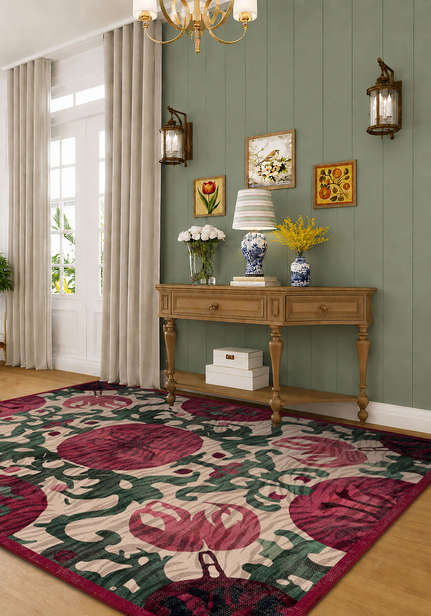 Granada Pomegranate Rug