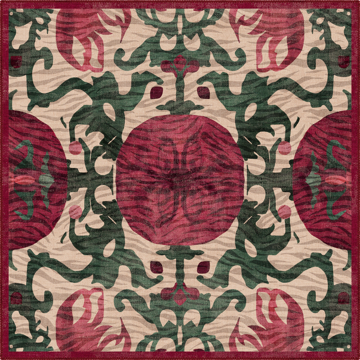 Granada Pomegranate Rug