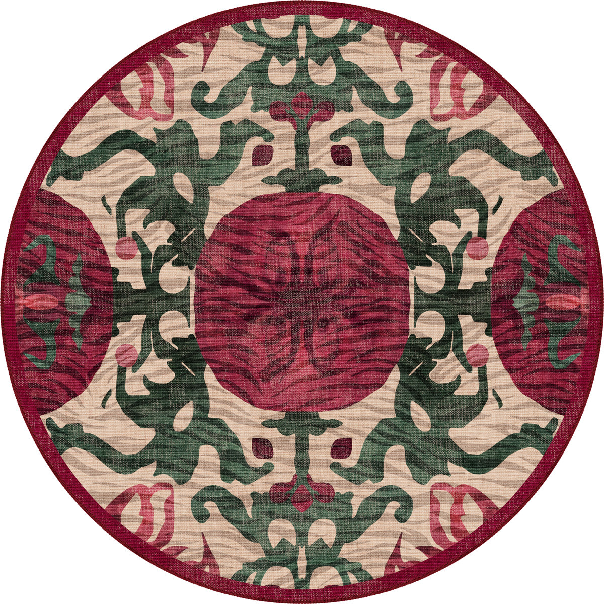 Granada Pomegranate Rug