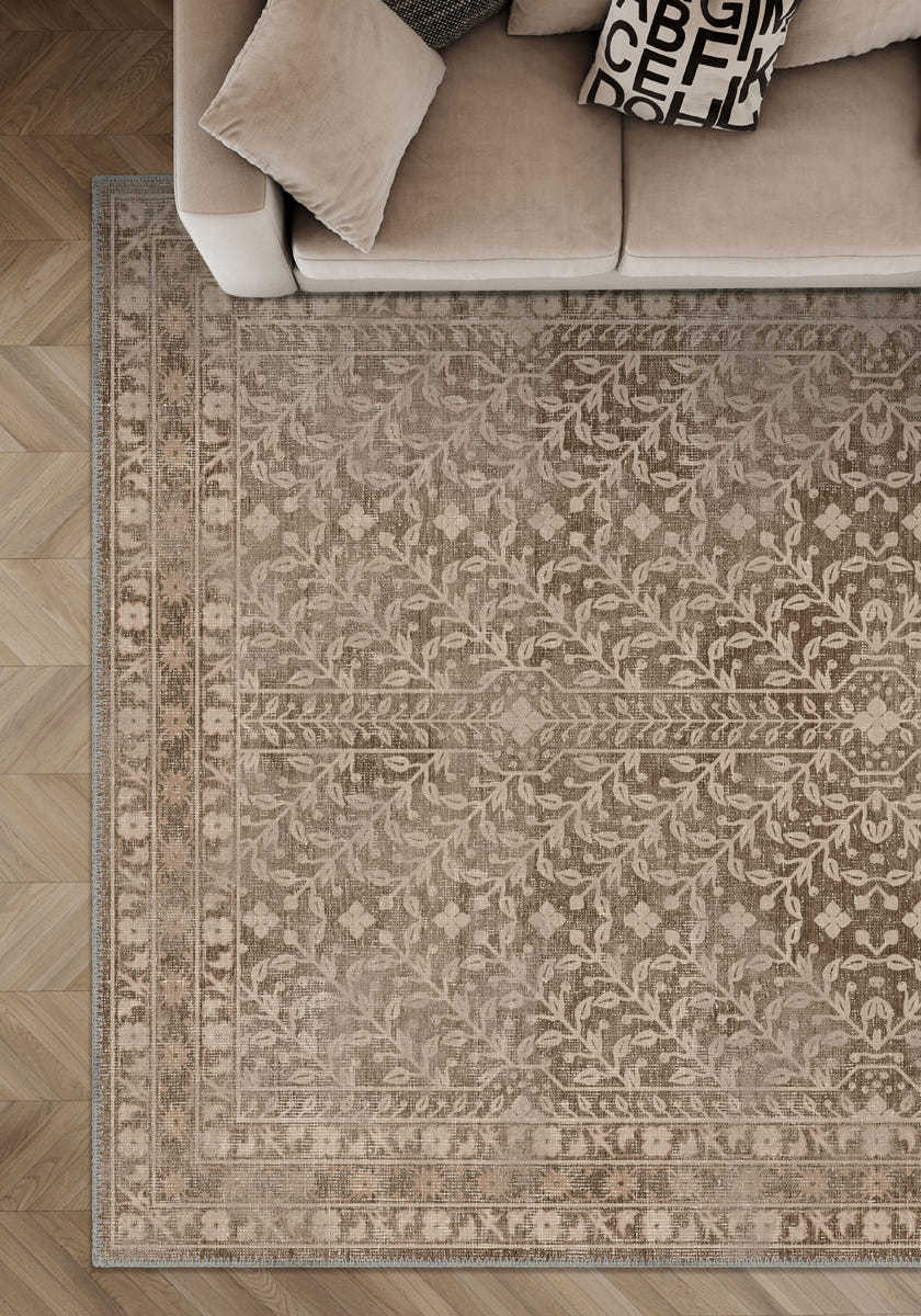 Linnea Taupe Vintage Rug