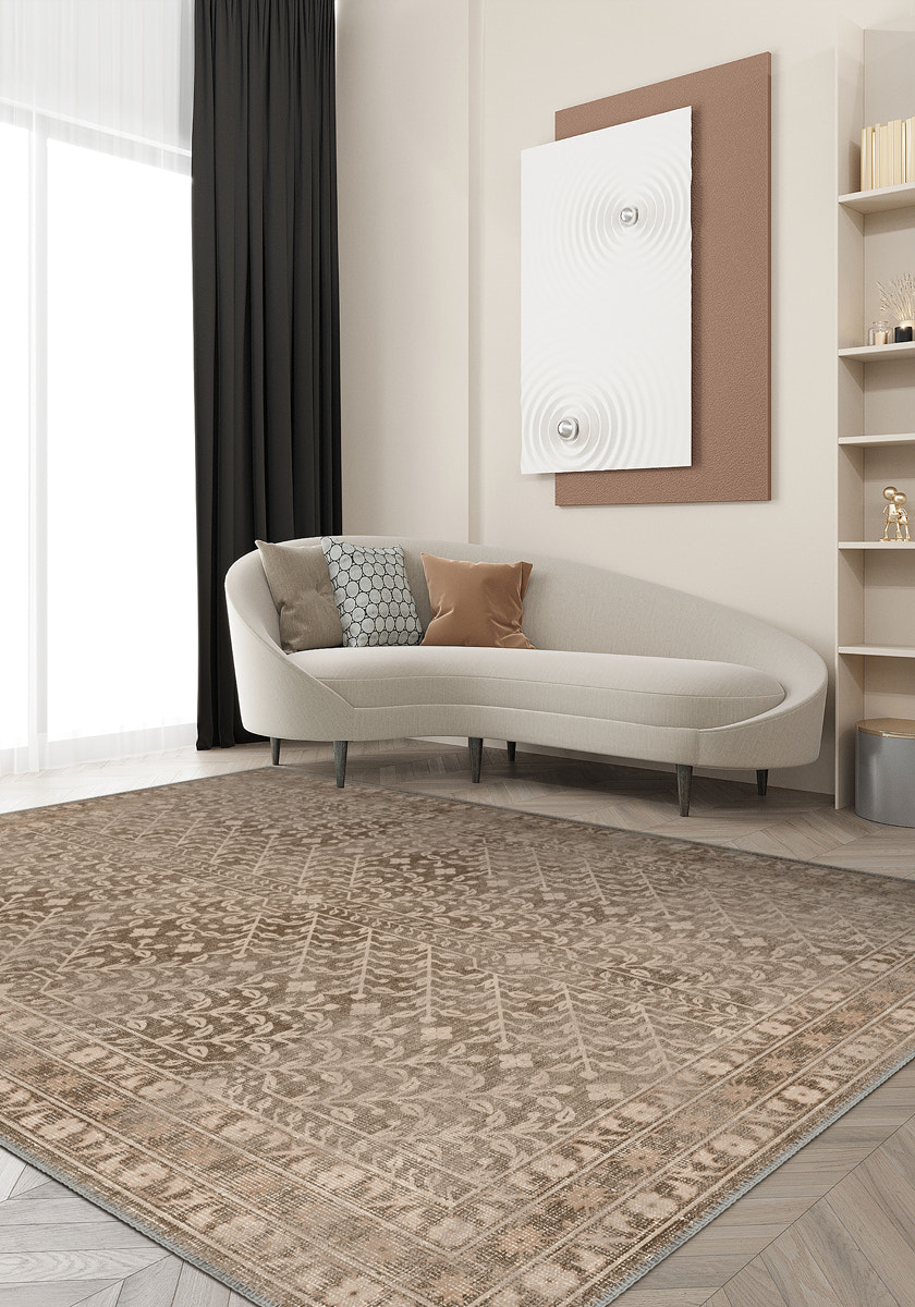 Linnea Taupe Vintage Rug