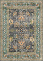 Alara Charcoal Oushak Rug