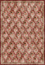 Willow Floral Burgundy Rug