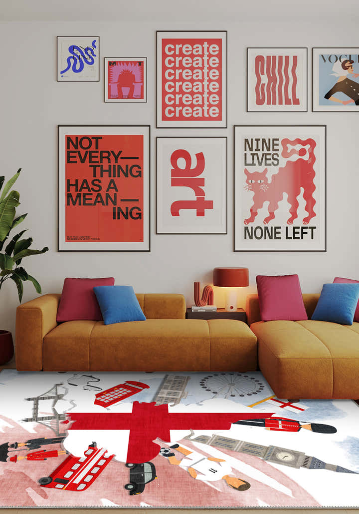 Albion England Landmark Rug