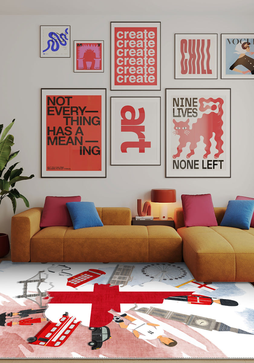 Albion England Landmark Rug