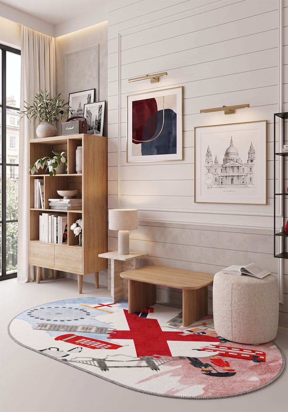 Albion England Landmark Rug
