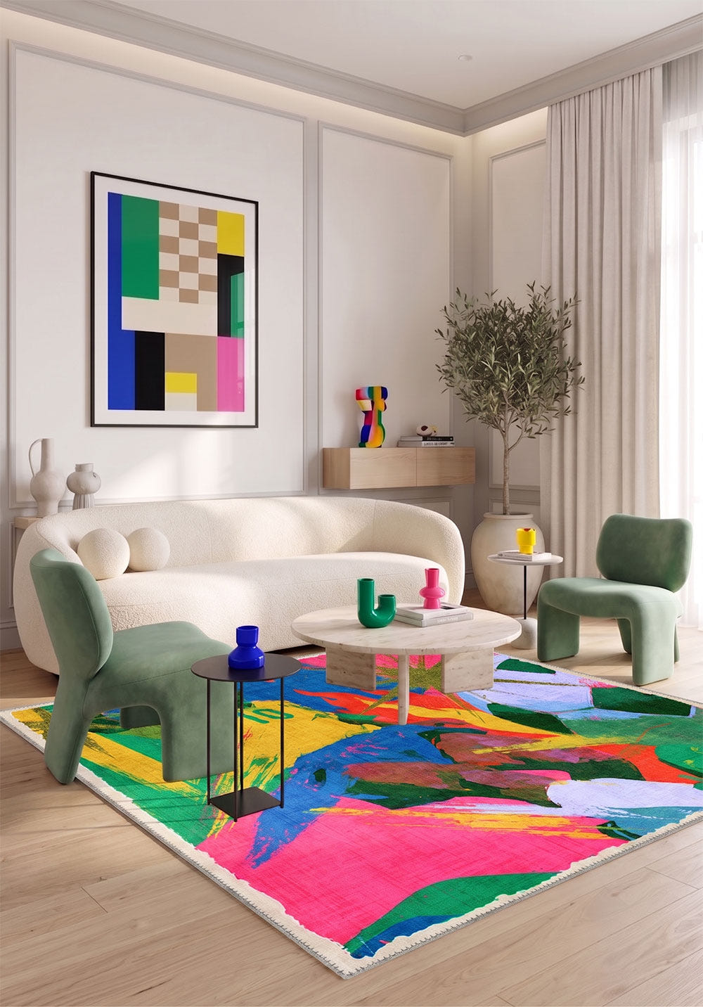 Caio Brazil Football Rug