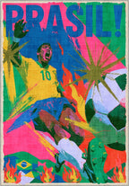 Caio Brazil Football Rug