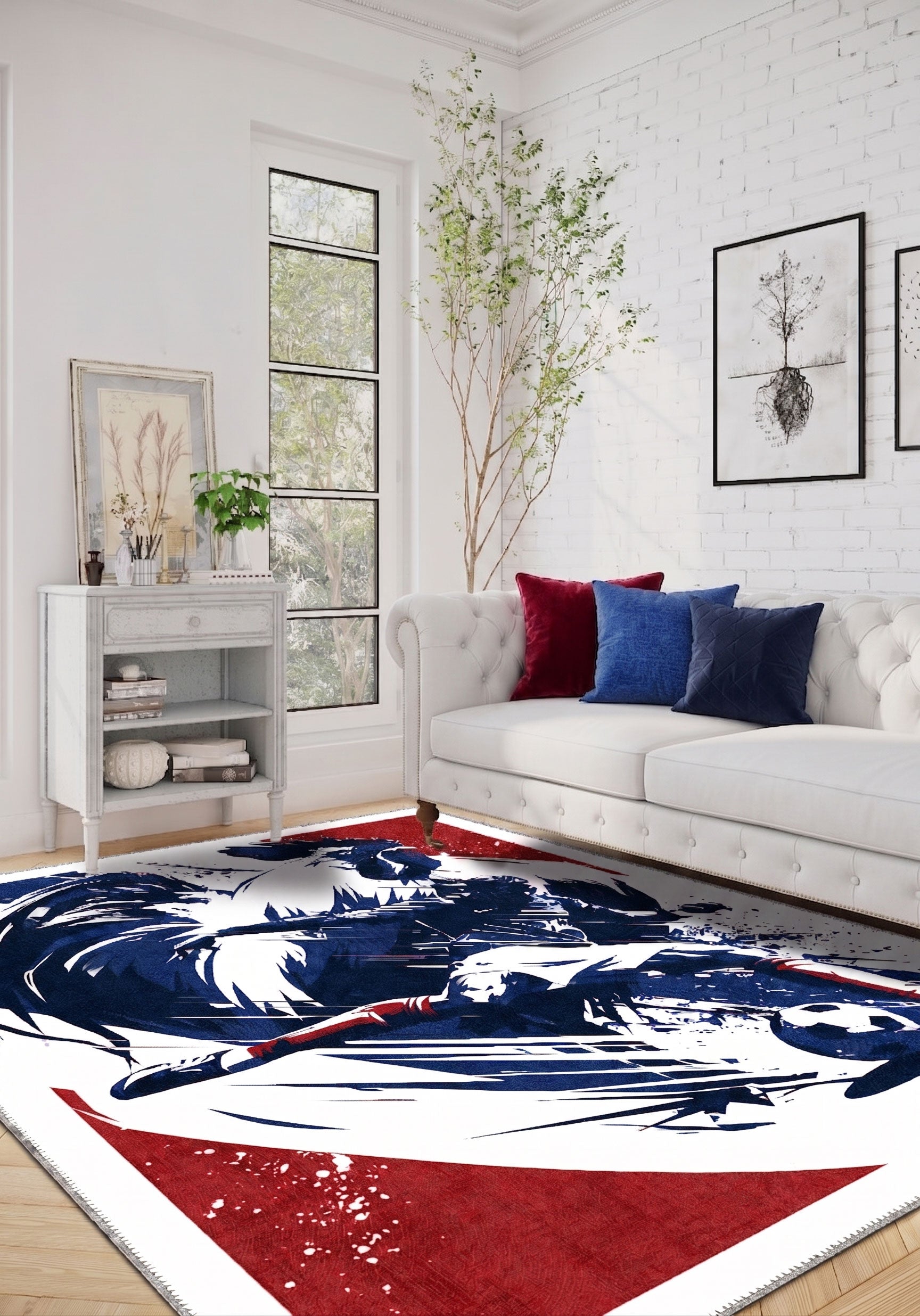 Gaulois France Football Rug