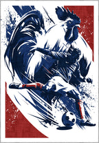 Gaulois France Football Rug