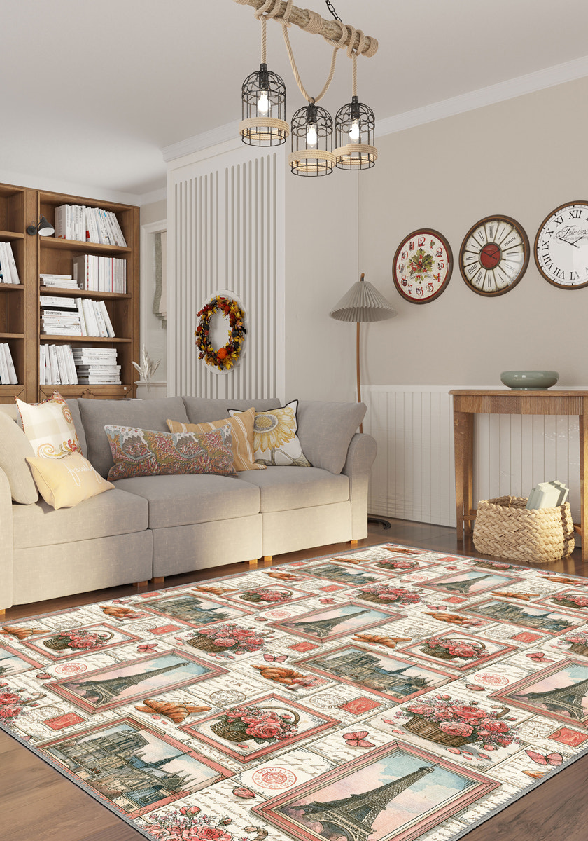 Emily Romantic Parisian Rug