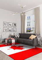 Mapleton Canada Flag Rug