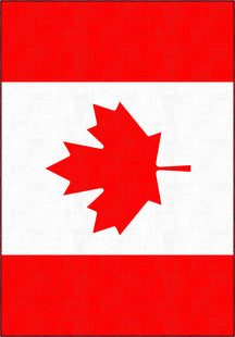 Mapleton Canada Flag Rug