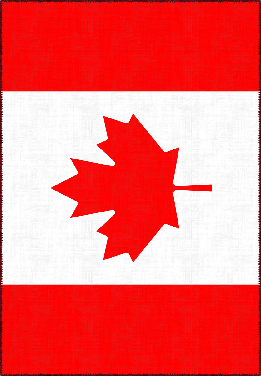 Mapleton Canada Flag Rug