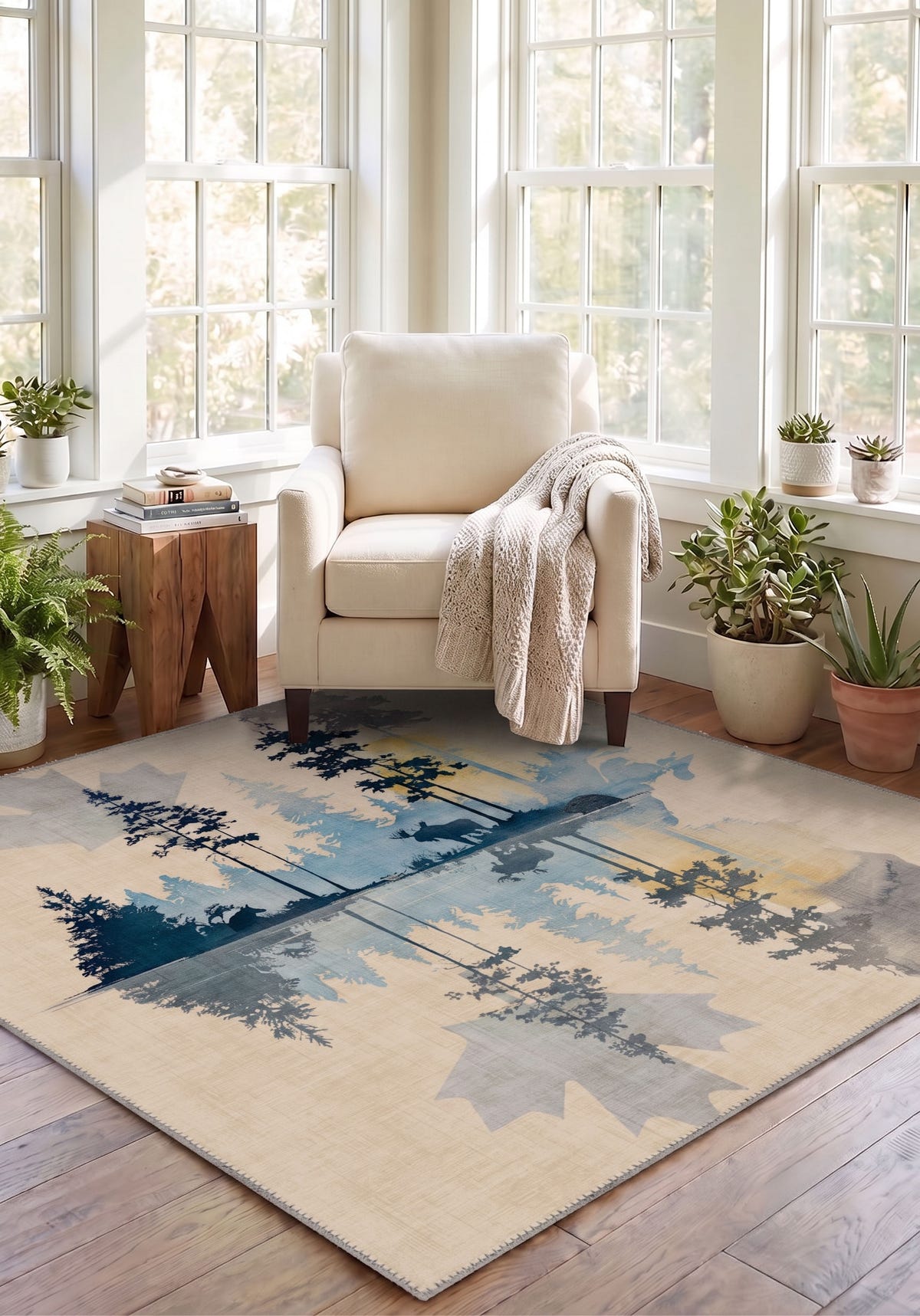 Everpine Forest Canadian Rug
