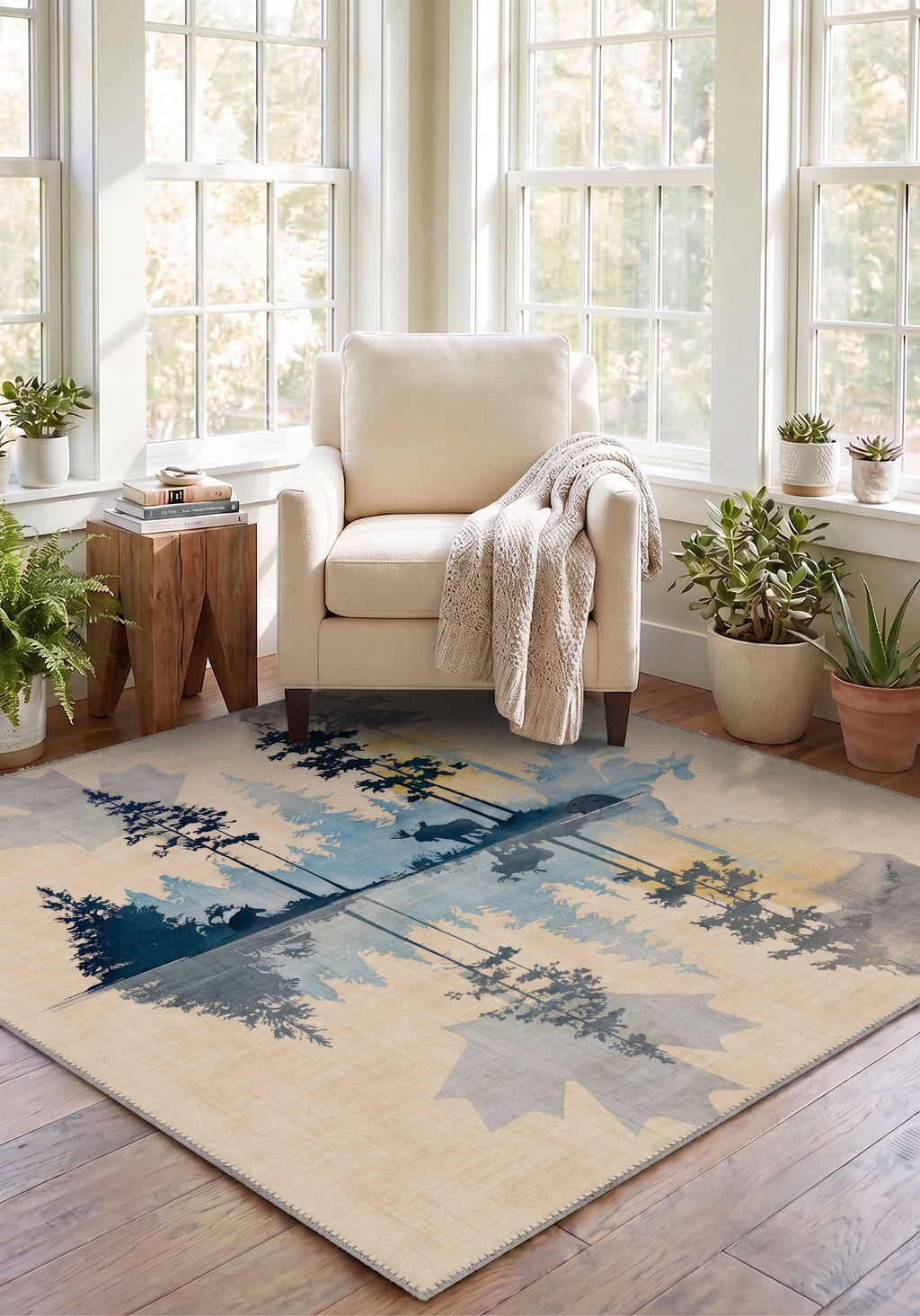 Everpine Forest Canadian Rug
