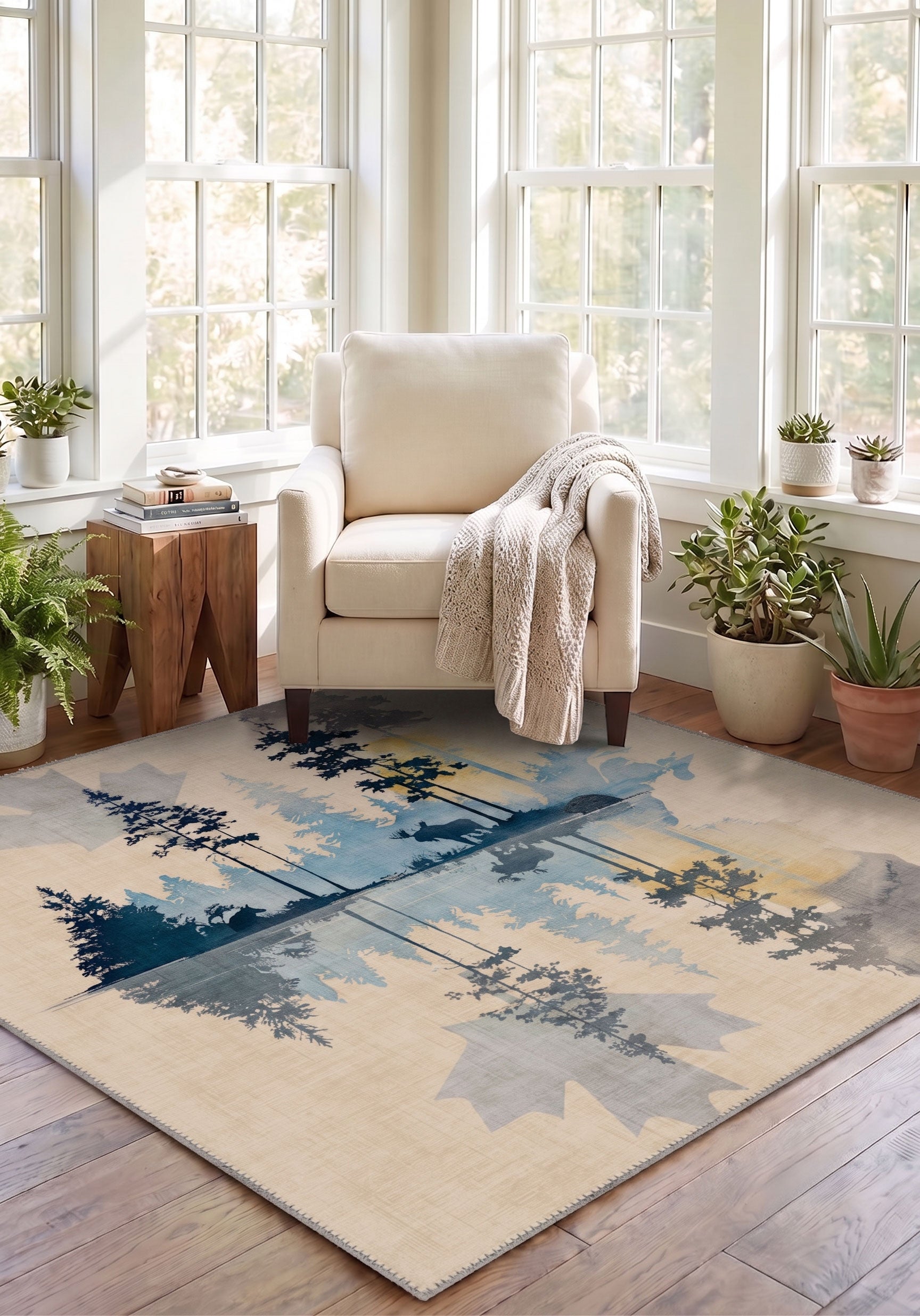 Everpine Forest Canadian Rug