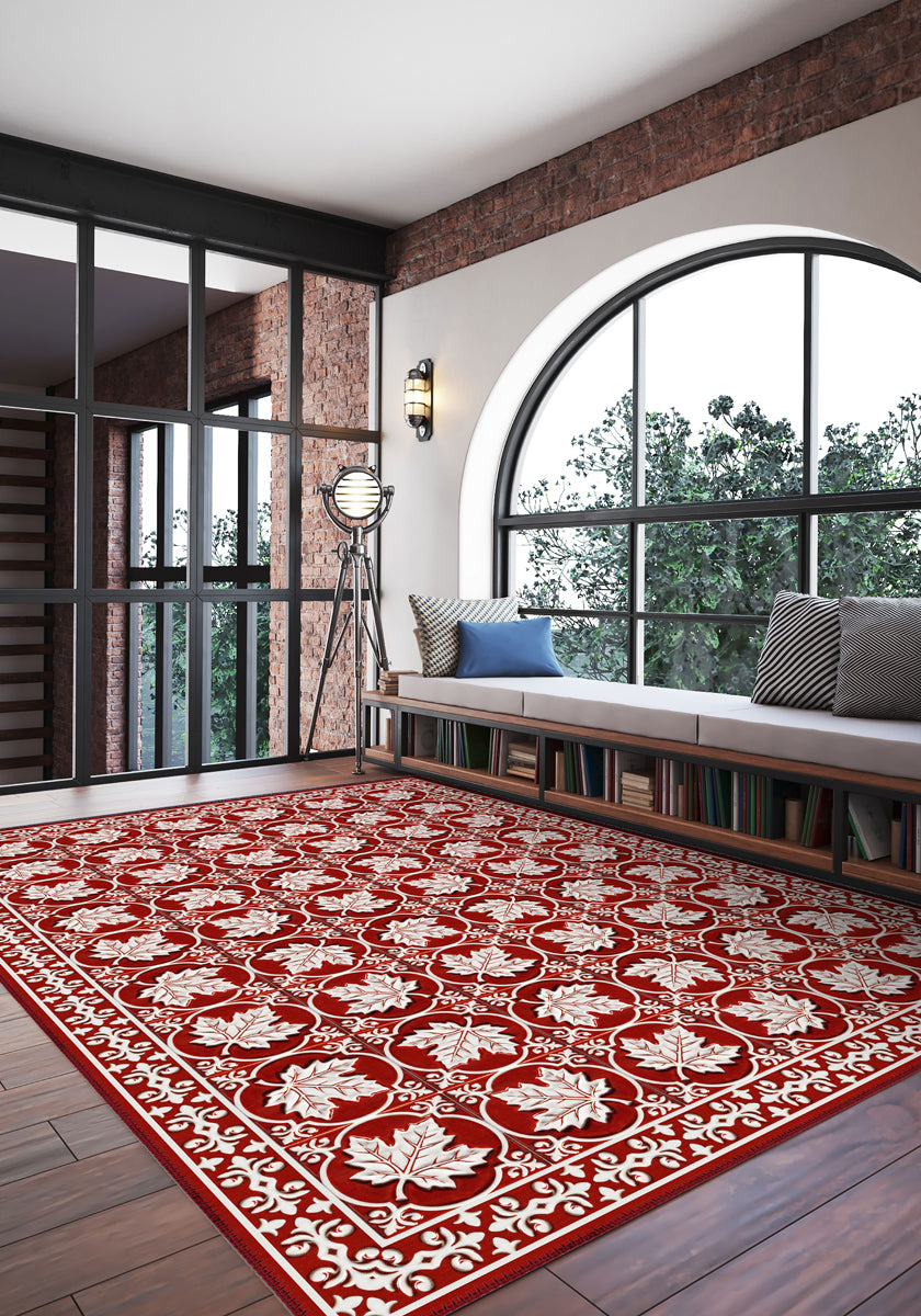 Laurent Maple Leafs Canadian Rug