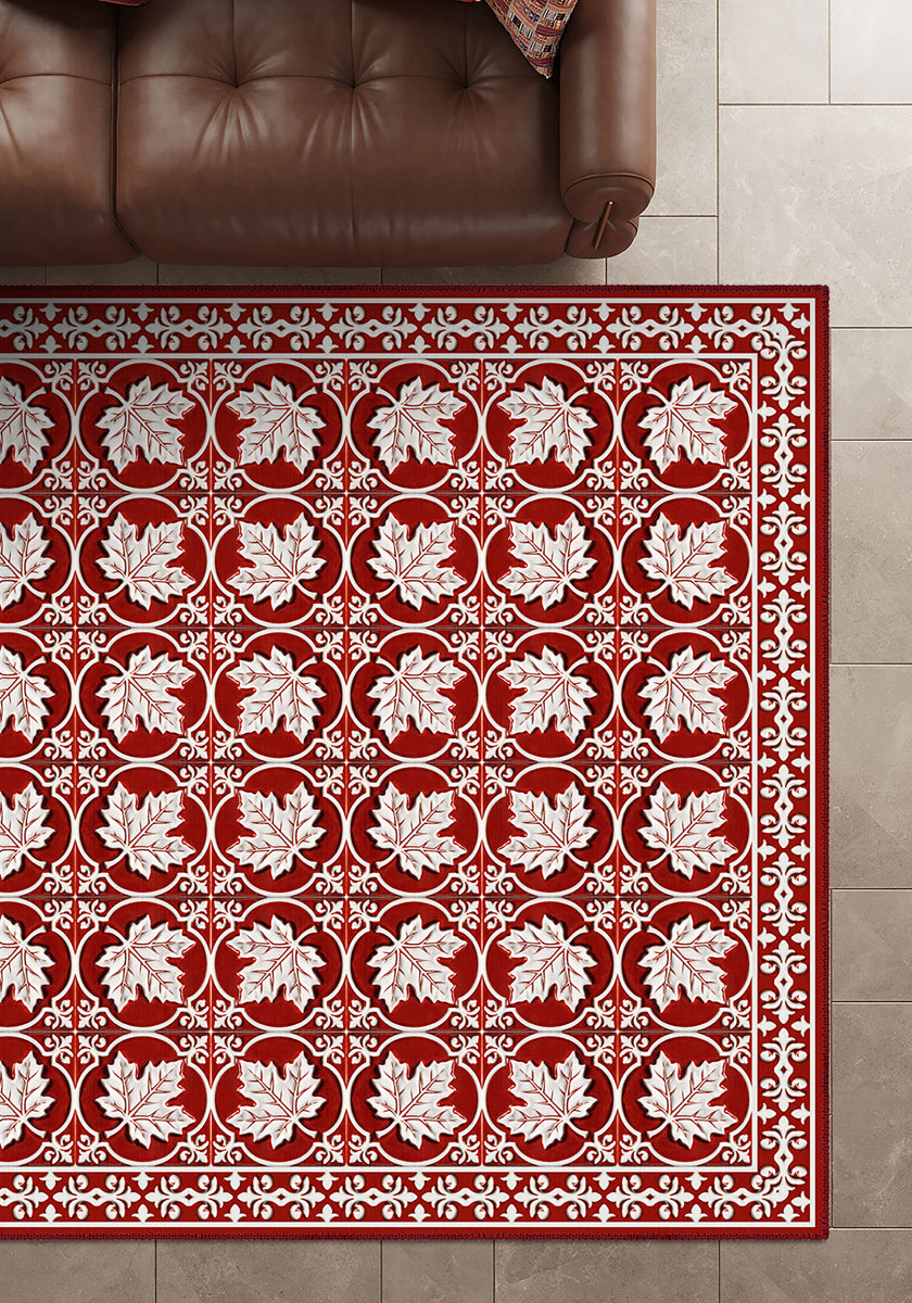 Laurent Maple Leafs Canadian Rug