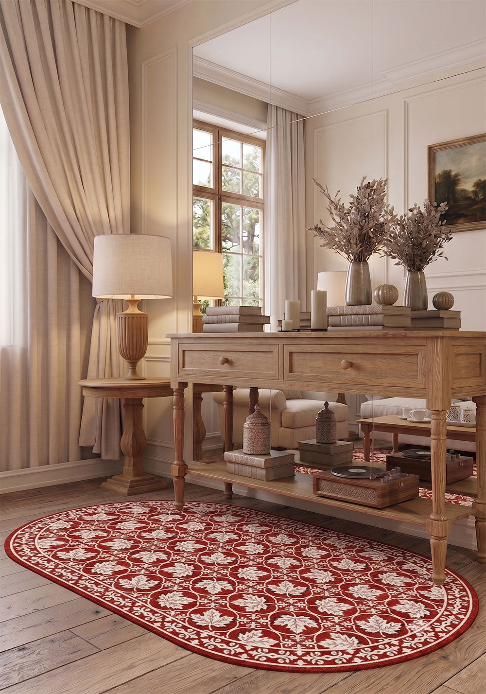 Laurent Maple Leafs Canadian Rug