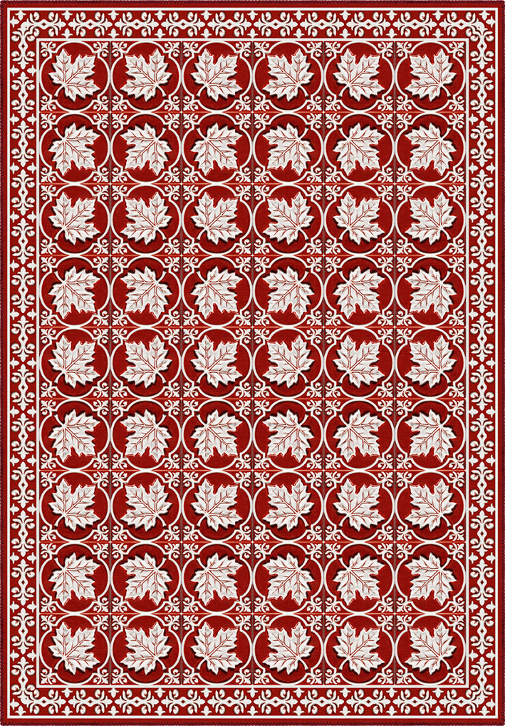 Laurent Maple Leafs Canadian Rug
