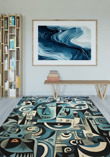 Bralon Washable Modern Rug